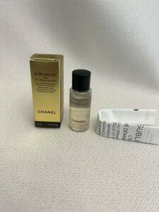 未使用 CHANEL シャネル ビューティ サブリマージュ オー デマキヤント 拭き取り用メークアップリムーバー 落とし 試供品 クレンジング