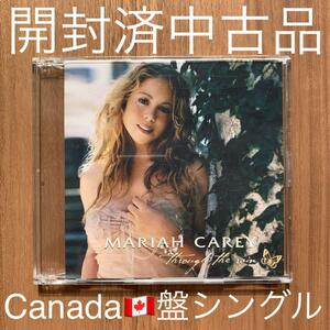 Mariah Carey マライア・キャリー Through The Rain スルー・ザ・レイン CANADA盤シングル 開封済中古盤