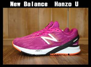 送料無料 特価即決【未使用】 New Balance ★ Hanzo U ランニングシューズ (23cm/2E) ★ ニューバランス WHANZUP3 陸上 マラソン 