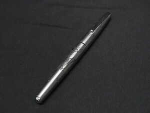 1円 PLATINUM プラチナ ペン先 18KWG 18金 竹 雉 キジ 万年筆 筆記用具 文房具 ステーショナリー シルバー系 FC5793