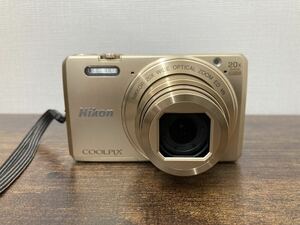 ④Nikon COOLPIX S7000 20倍ズーム 1605万画素 ゴールド S7000GL ニコン クールピクス コンパクトデジタルカメラ 箱あり ケース付き 通電OK