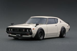 ■イグニッションモデル 1/43 ニッサンスカイライン 2000 GT-R (KPGC110) ホワイト