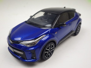 207【S.R】非売・展示品 1/30 トヨタ C-HR GRスポーツ 後期 2トン ブラック×ネビュラブルーメタリック 箱無し 香川発