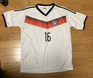 【中古品】2014 W杯　ドイツ代表　ラーム　レプリカ　ユニフォーム　