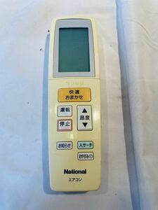 ナショナル National エアコンリモコンA75C3142