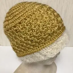 ニット帽　ハンドメイド