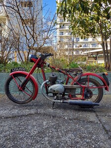 excelsior エクセルシア　(エンジンはvilliers ビリヤーズ)　1955式？　150cc改200cc