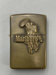 2＃A1/6468　Zippo ジッポ Marlboro マルボロ E Ⅶ 1991年製 オイルライター カウボーイ　現状/未確認　60サイズ