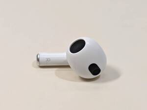 Apple純正 AirPods 第3世代 エアーポッズ MME73J/A 右 イヤホン 右耳のみ　A2565　[R]