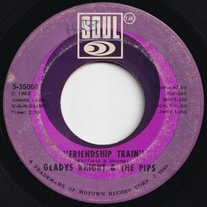 Gladys Knight & The Pips Friendship Train / Cloud Nine Soul US S-35068 204844 SOUL ソウル レコード 7インチ 45