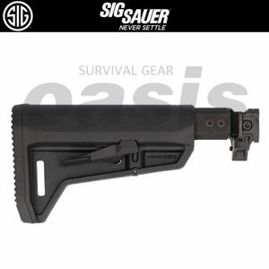 シグ SIG SAUER MCX MPX LOW-PROFILE STOCK ASSEMBLY SL-K BK フォールディング ストック インターフェイス BK GHK VFC GBB 実物