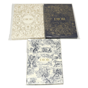 未使用・未開封 ディオール トワルドゥジュイ HYA02CTJ1U ノートブック 3冊セット Christian Dior