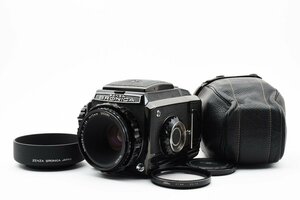 【美品！モルト交換済み】ブロニカ Bronica S2 後期型 6x6 中判カメラ Nikkor-P.C 75mm f/2.8 無限遠OK！動作確認済み！2193959