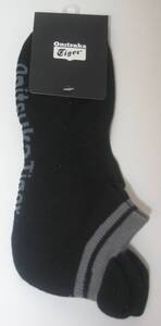 新品 未開封品　アシックス　Onitsuka Tiger　OKG518 ANKLE SOCKS　0090 BLACK　L 26～30cm US8～US12