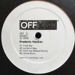 Frederic Hecker - Funk Star EP / Le Grand Bleu / Honey Moon / Reboot