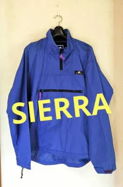 メンズ　SIERRA DESIGNS 青 プルオーバー ジャケット　アウトドア