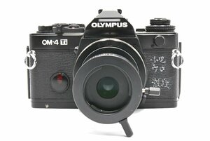 ■OLYMPUS オリンパス OM-4 Ti + WOLF Riwo 5214.105 フィルムカメラ 一眼レフ ジャンク 20805744-V