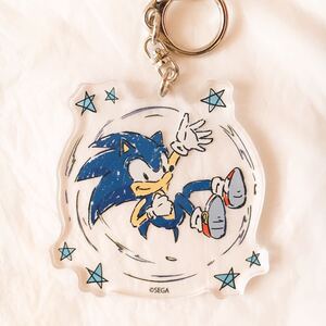 SONIC THE HEDGEHOG ソニック キーホルダー アクリルキーホルダー グラフアート　ソニックザヘッジホッグ　アクキー