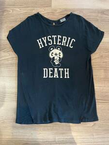 ヒステリックグラマー　HYSTERIC GLAMOUR　パンダスカル　半袖シャツ