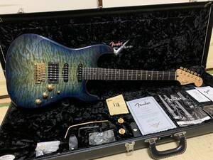 美品 Fender Custom Shop MBS Custom Stratocaster Blue Burst Mark kendrick 2007年製