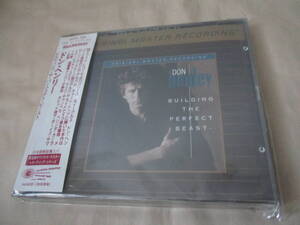 DON HENLEY Building The Perfect Beast ‘97(original ’84)新品未開封 輸入盤国内仕様 ユキム社 Limited Edition 24Karat Gold Disc MFSL