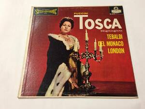 OS-25218 PUCCINI TOSCA 　Highlights　TEBALDI DEL MONACO　LONDON