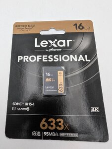 □★ 新品 未開封 Lexar PROFESSIONAL 633x SDHC UHS-Iカード 16GB