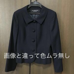 コージワタナベ♪着用1回♪ゆったりミセス9号黒♪見るからに高級品