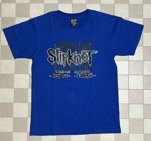 Slipknot スリップノット Mサイズ 青色 Tシャツ バンド