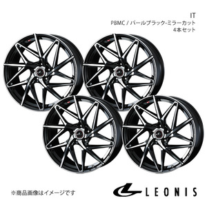 LEONIS/IT アコード CL7/CL8/CL9 アルミホイール4本セット【17×7.0J 5-114.3 INSET53 PBMC】0040601×4