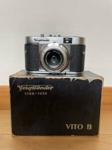 voigtlander フォクトレンダー　VITO B 本体ジャンク+付属品オリジナル