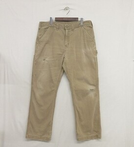 MA0682 W36 L30 カーハート carhartt ペインターパンツ テーパード ワークパンツ ボトムス 古着 ダメージ パンツ