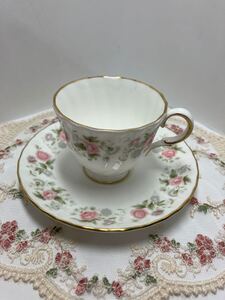 MINTON. デミタスカップ&ソーサー　イギリス製　新品　SPRING BOUQUET 