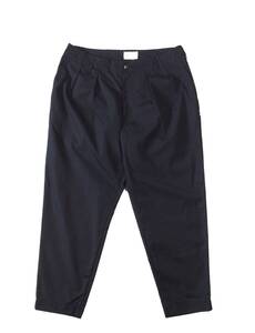 WTAPS ダブルタップス 22SS SHINOBI TROUSERS POLY.TWILL ツータック トラウザーズ パンツ テーパードパンツ スラックス 黒 04 ②