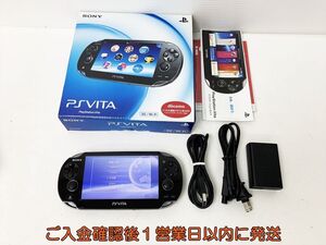 【1円】PSVITA 本体 セット ブラック SONY Playstation VITA PCH-1100 初期化/動作確認済 B03-307rm/F3