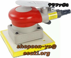 エアサンダー 空気圧 バフ盤 ポリッシャー カーワックス機 研磨 洗車 多機能 10000rpm 12000rpm 多形状パッド (100 *110mm)