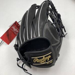 【新品未使用】硬式野球グローブ Rawlings HOH RISING STAR COMB GH3FHRN6X0 ブラック 内野手用 右投用 サイズ11.2 ステアレザー