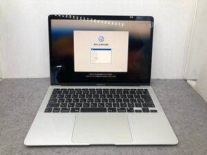 【Apple】MacBook Air M1 2020 A2337 CPU Apple M1 16GB SSD256GB NVMe WEBカメラ Bluetooth OS14 中古Mac 充放電回数少