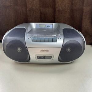 Panasonic CDラジカセ パナソニック ラジカセ オーディオ機器 CD カセット RX-D27 ジャンク品　部品取り　z-0526-43