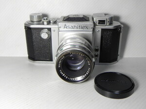 Asahiflex IIA カメラ+Takuma 58mm/F2.4レンズセット(難有品)。