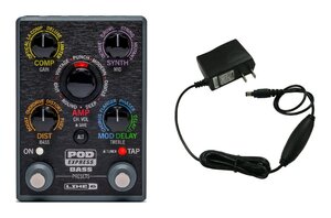 即決◆新品◆送料無料LINE6 POD Express Bass+DC-1G ベース用 アンプ/エフェクト プロセッサー+純正アダプター