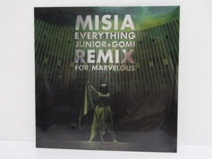 MISIA ミーシャ / EVERYTHING JUNIOR+GOMI REMIX FOR MARVELOUS アナログ 12インチ レコード 新品 未開封品 シールド