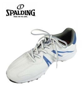 スポルティング 27.0cm ホワイト スパイクレス ゴルフシューズ SPSH-3767 SPALDING