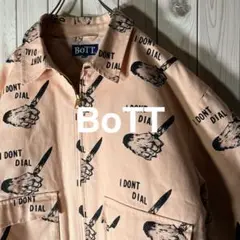 【良品 2XL】ボット BoTT 総柄 中綿 ジャケット Dial Work