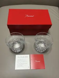 ［新品未使用］Baccarat バカラ ブラーヴァ 2020 ペア タンブラー