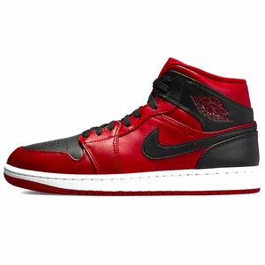 660☆NIKE ナイキ エアジョーダン 1 ミッド NIKE AIR JORDAN 1 MID gym red/black-white 554724-660 27.5cm新品 未使用 国内正規品