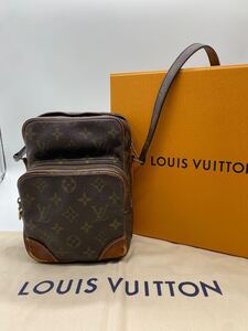 1円 LOUIS VUITTON ヴィトン LV アマゾン モノグラム ショルダーバック クロスボディ 斜めがけ ポシェット M45236 正規品