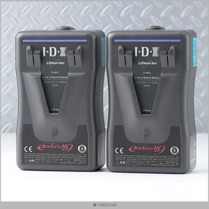 IDX E-HL9 endura 2個セット 中古 Vマウント バッテリー 現状販売にて 【6】