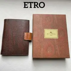 ✨ETRO✨手帳カバー　エトロ手帳カバー　ETRO手帳　カバー