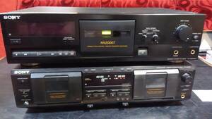 SONY TC-RX2000T&TC-WE435カセットデッキ 2台